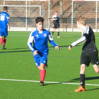 27.11.2016 6. Punktspiel gegen ETSV Hamburg 2.A 9 zu 0 gewonnen